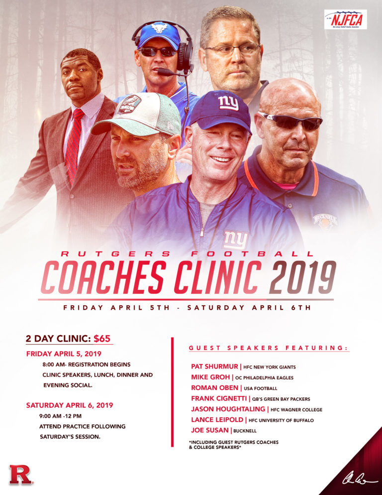Rutgers/NJFCA Football Coaches Clinic NJFCA